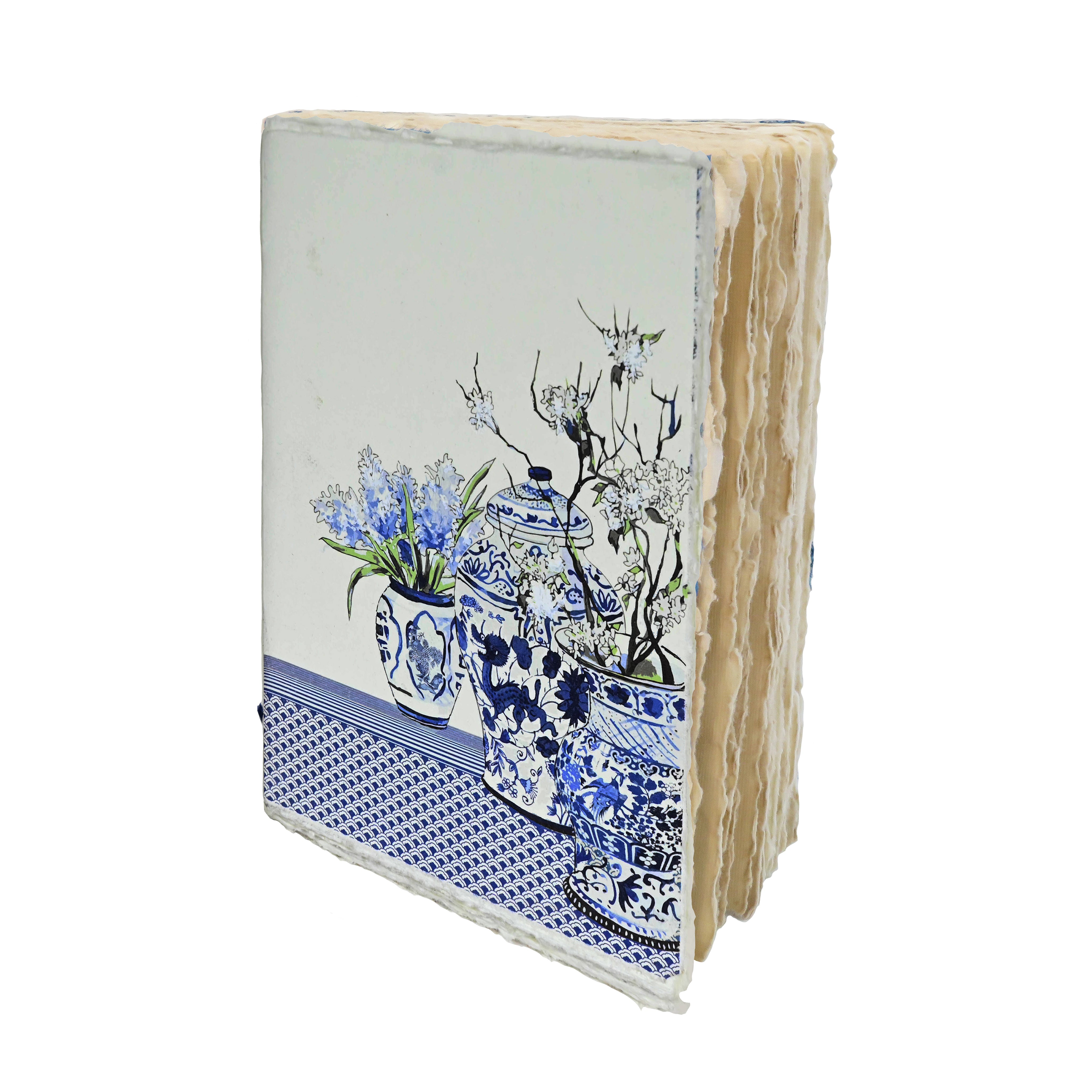 Vases japonais - Carnet en papier parchemin