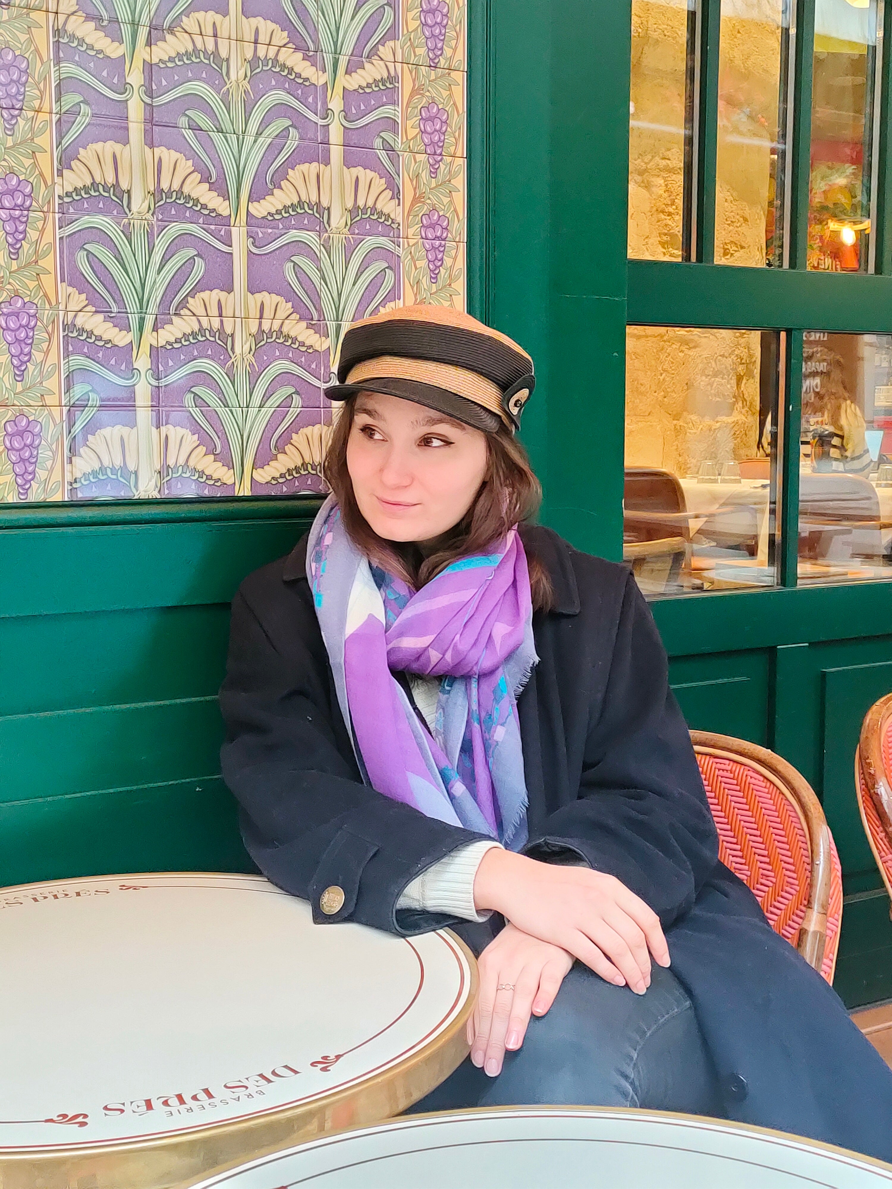 Green "Sherwood" - Wool stole 