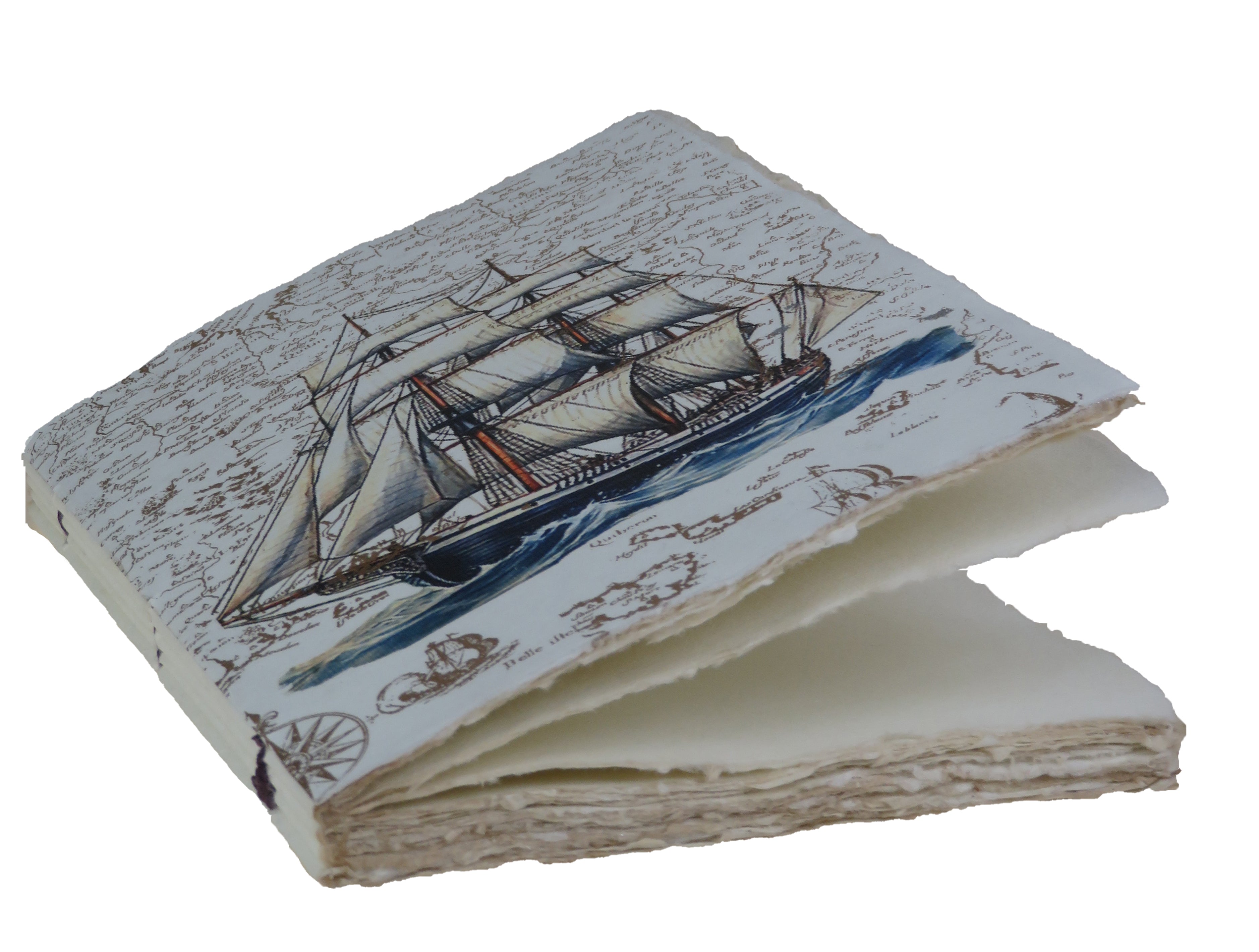 Belem - Carnet en papier parchemin