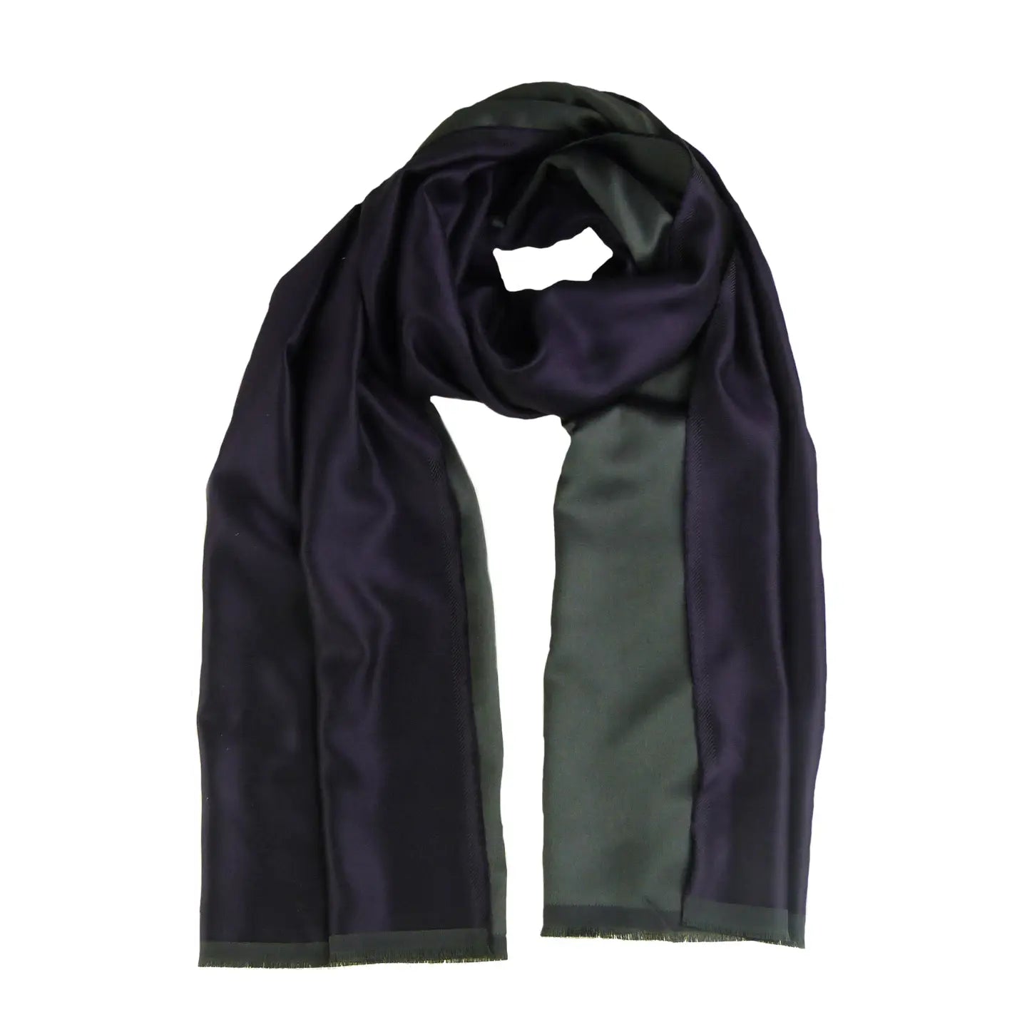 "Alaska" navy - Wool stole 