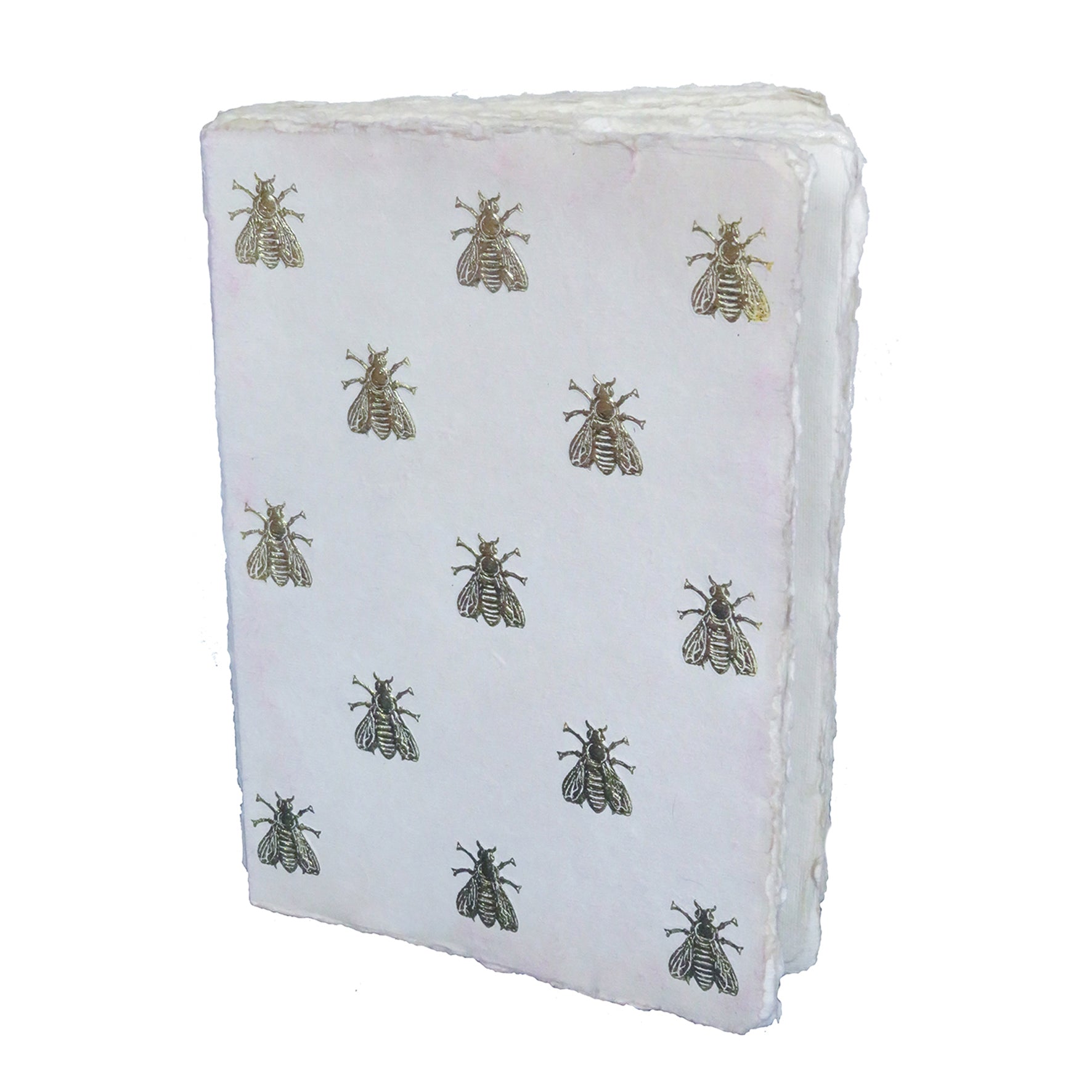 Abeilles naturel - Carnet en papier parchemin