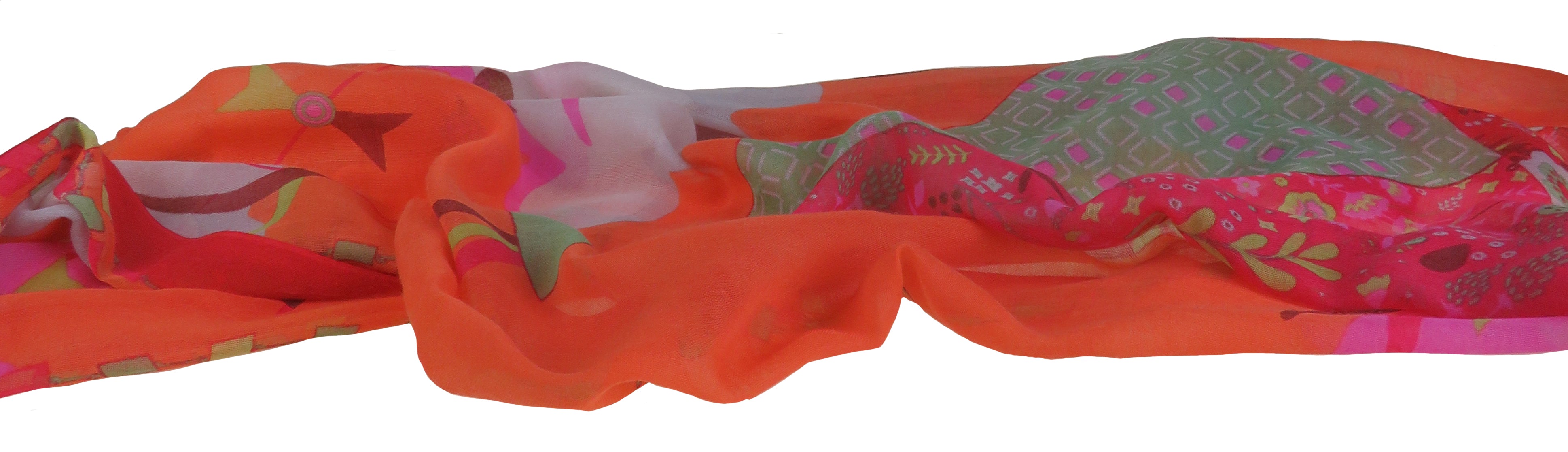 Green "Sherwood" - Wool stole 