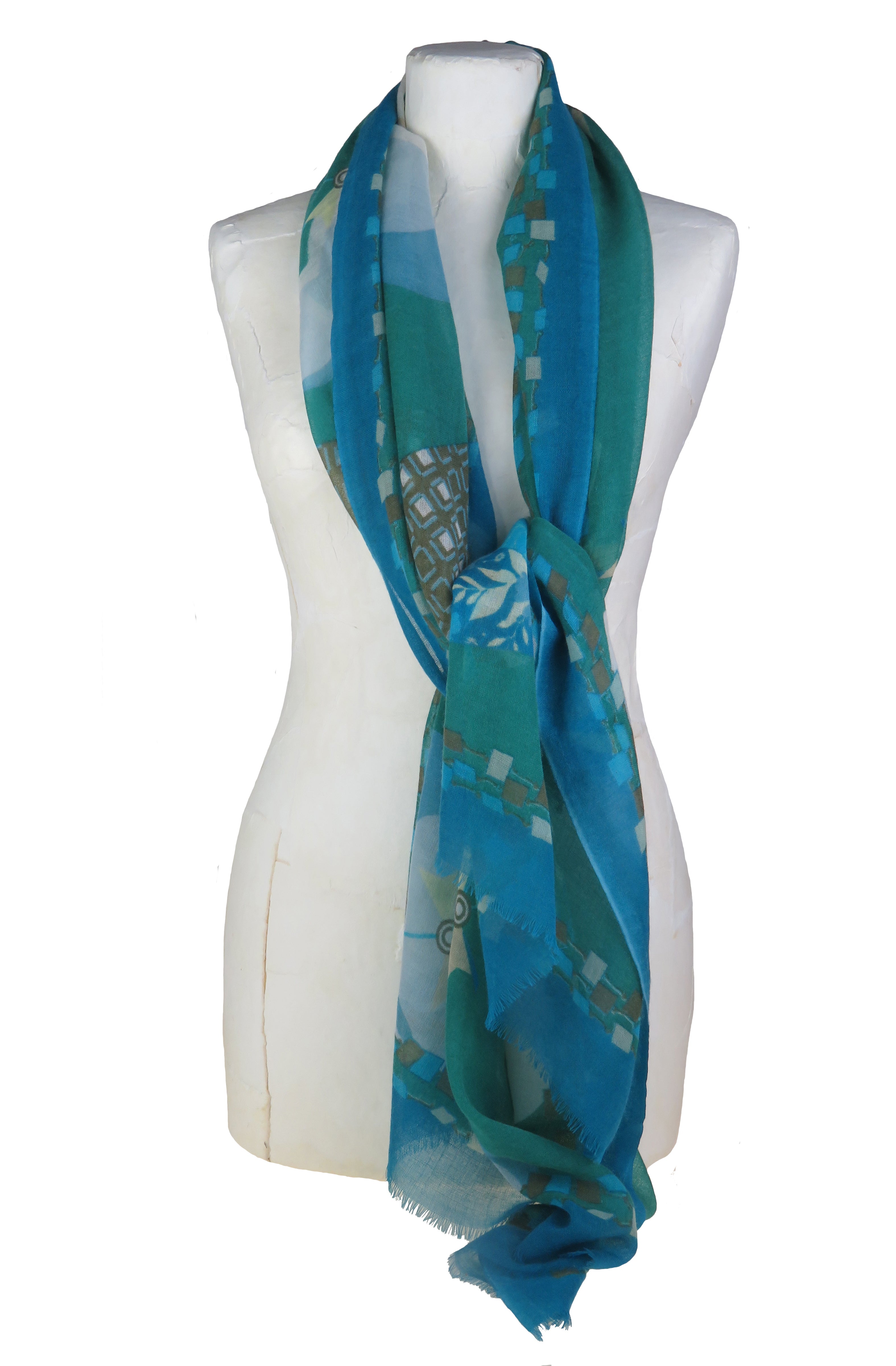 "Bilbao" vert - Etole en laine