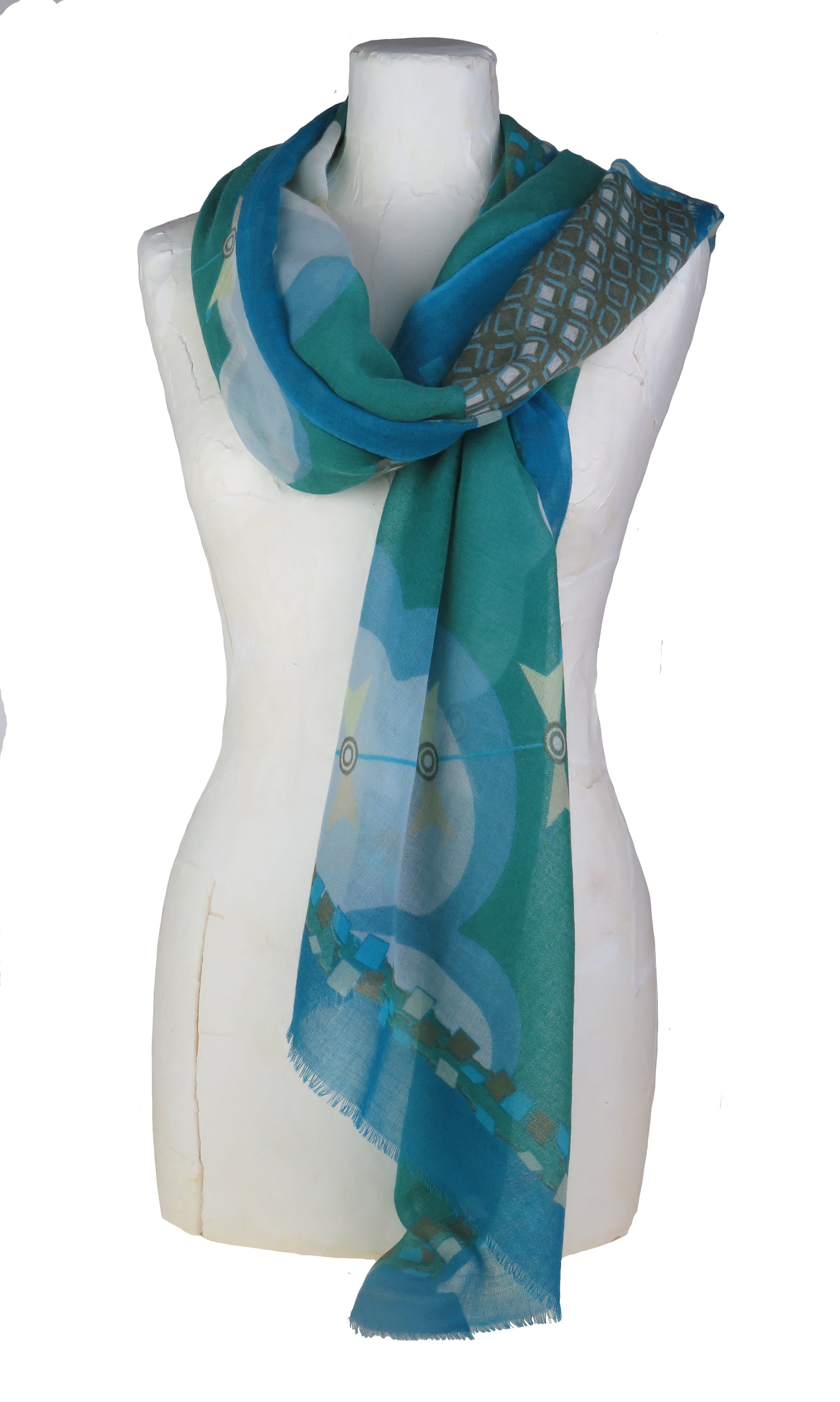 "Bilbao" vert - Etole en laine