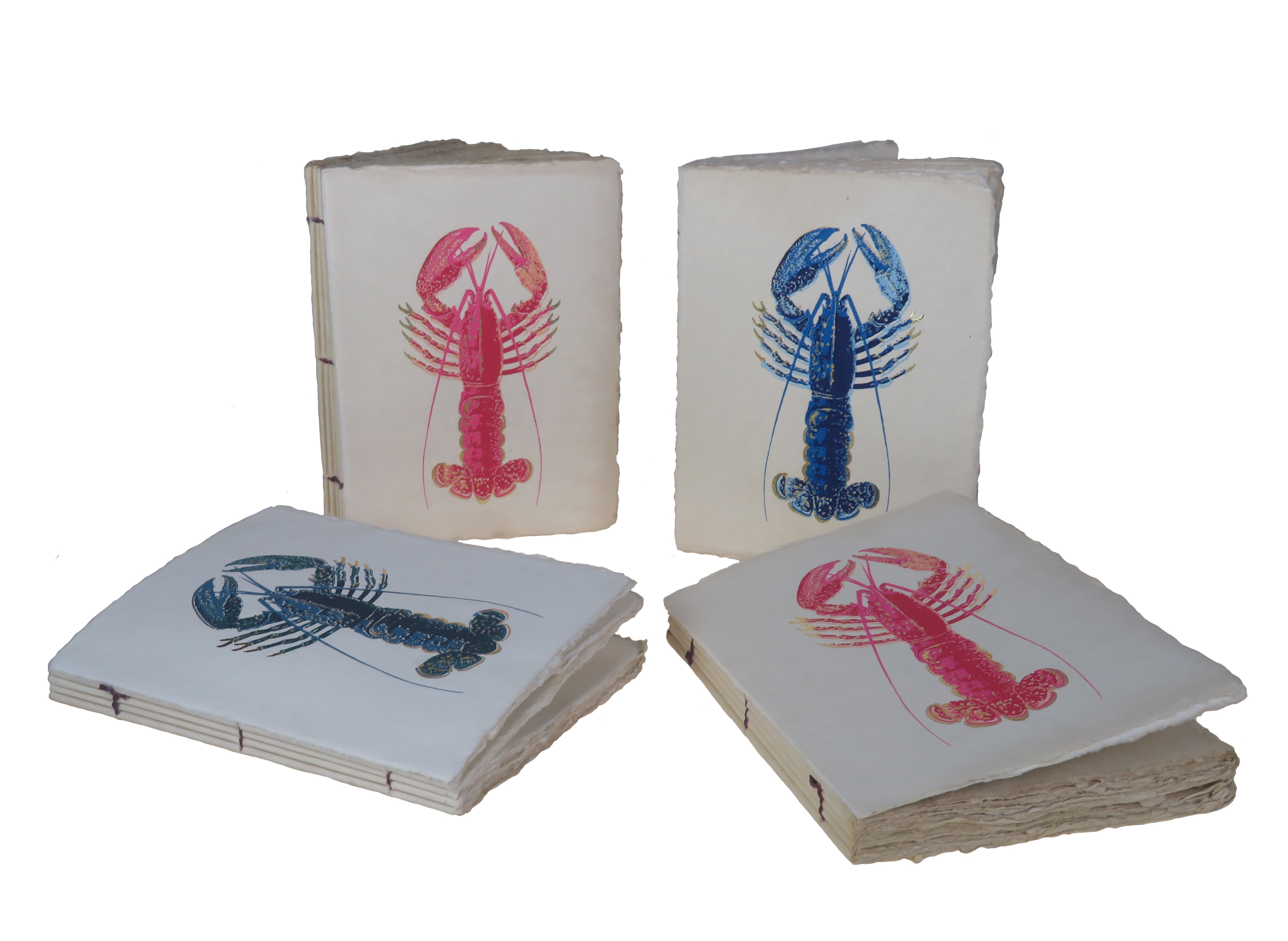 Homard - Carnet en papier parchemin