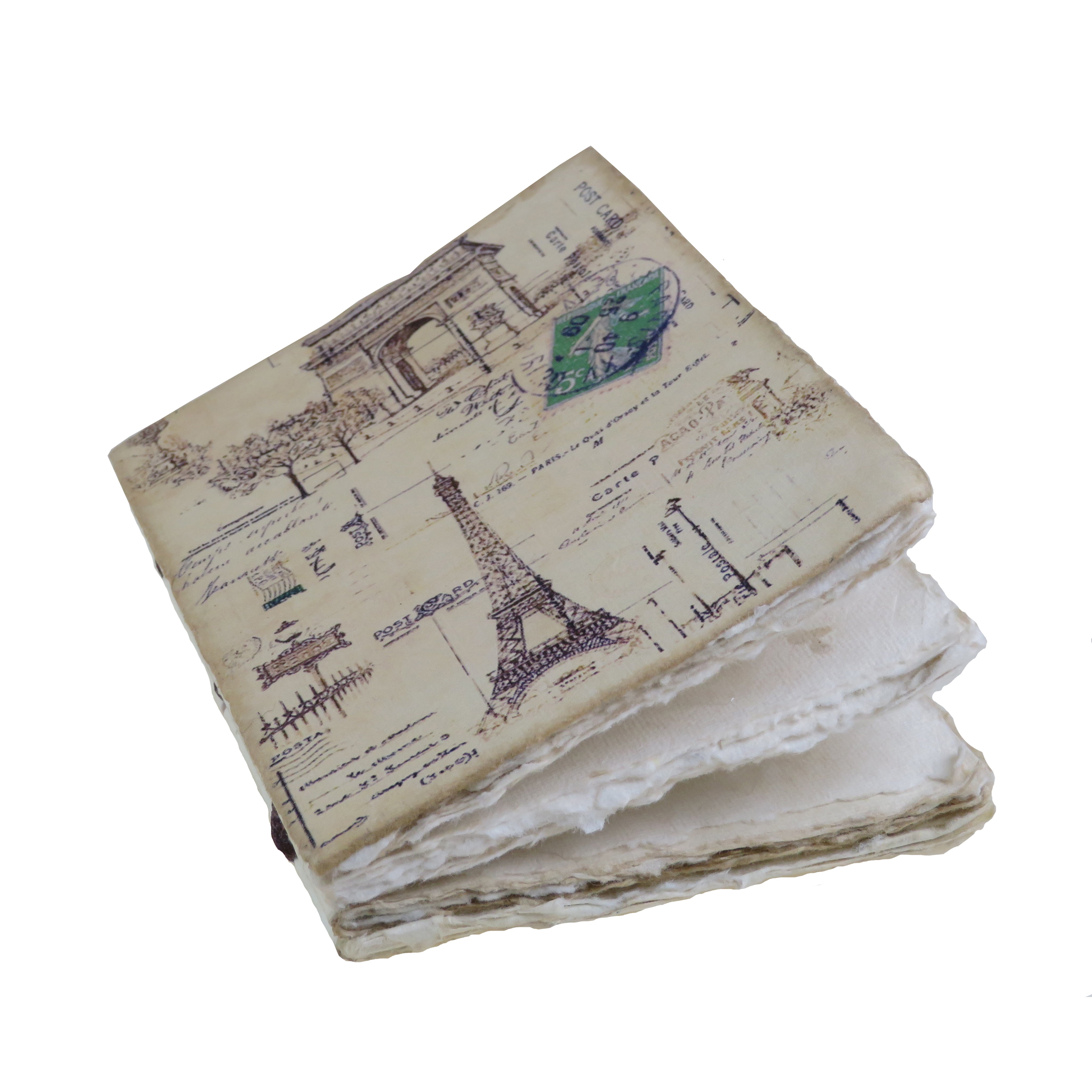 Monuments de Paris - Carnet en papier parchemin