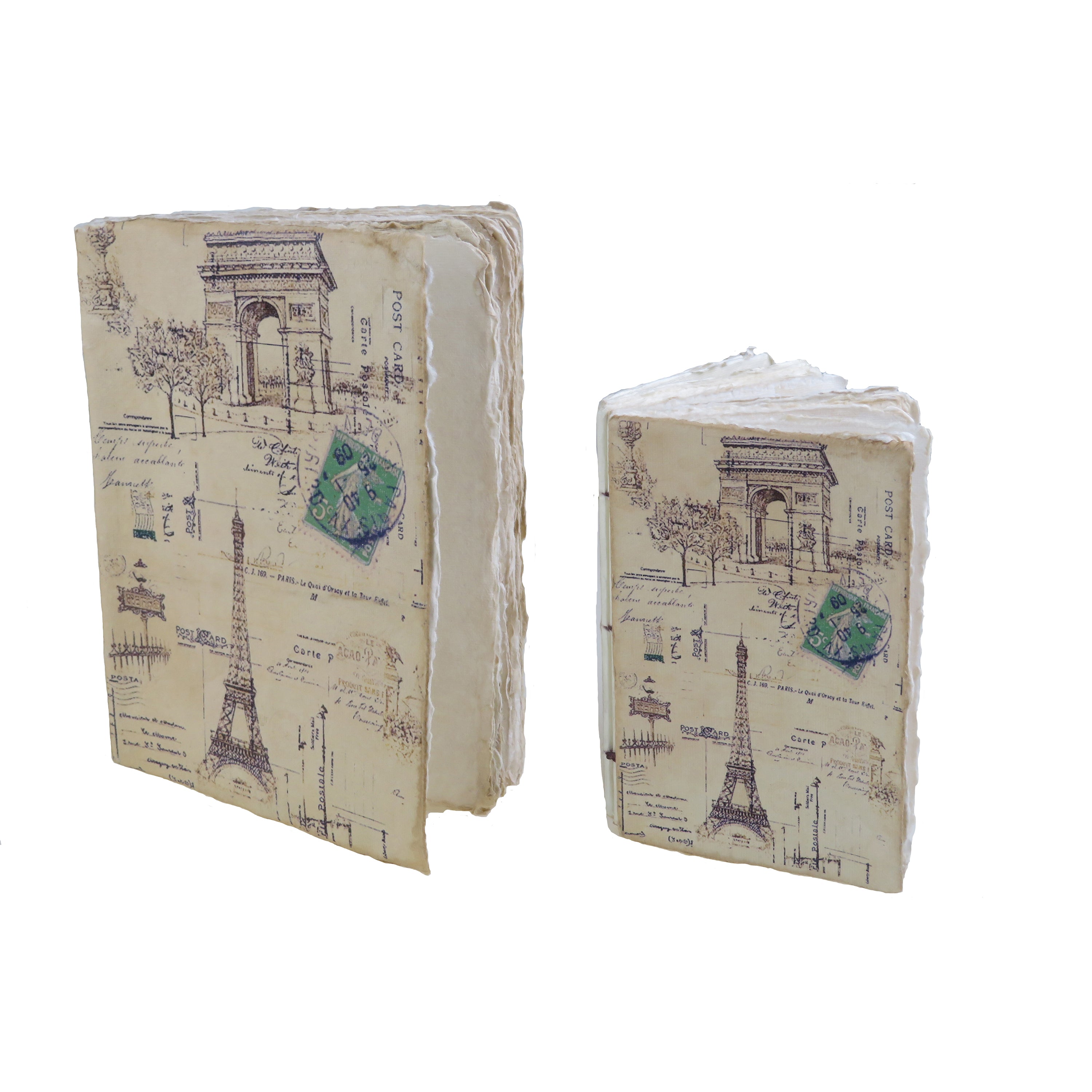 Monuments de Paris - Carnet en papier parchemin