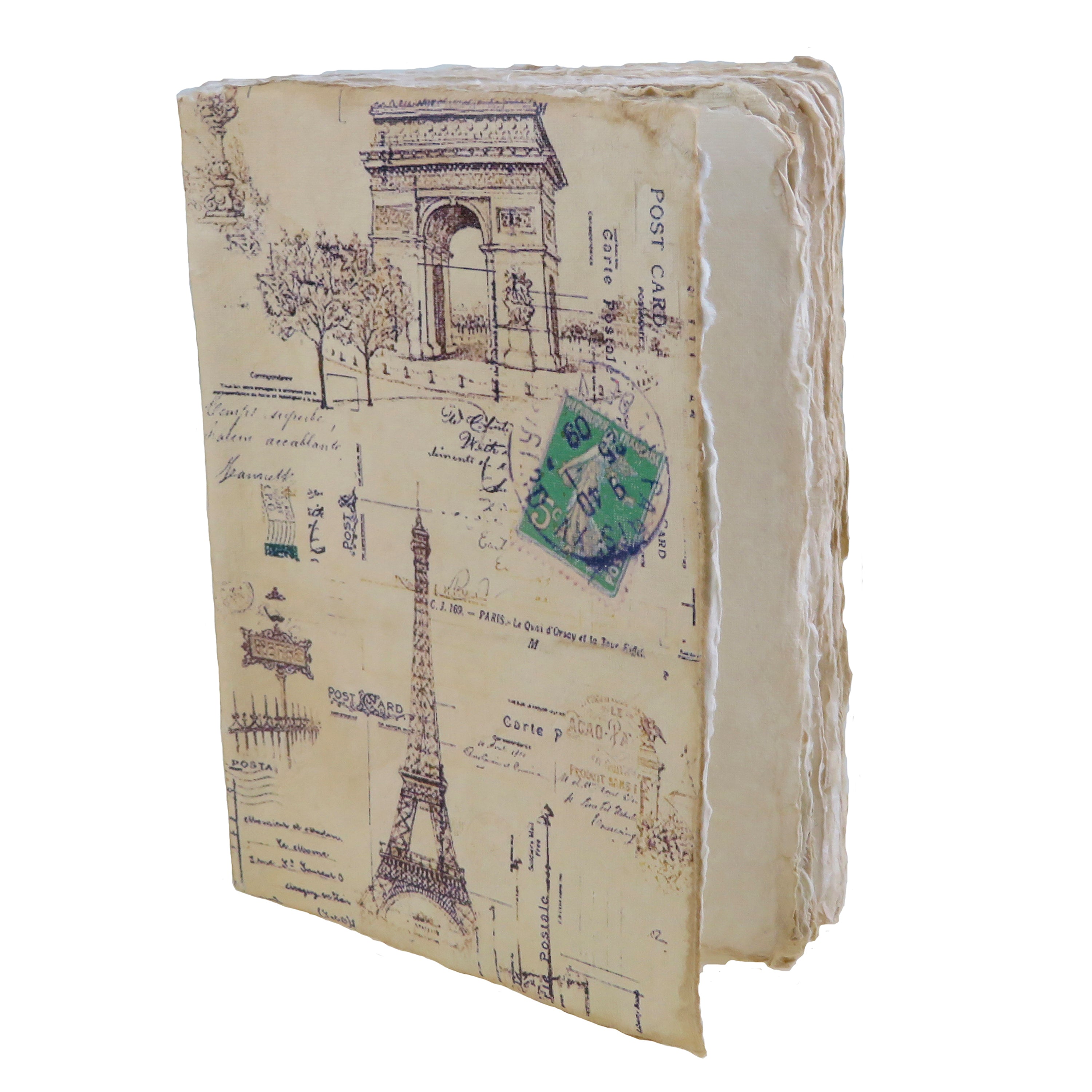 Monuments de Paris - Carnet en papier parchemin